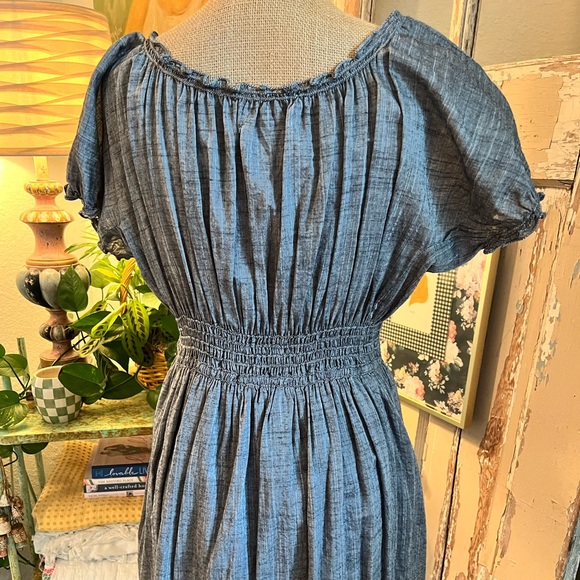 Max Studio - MSSP Heathered Black Dress 1X - Picture 4 of 5